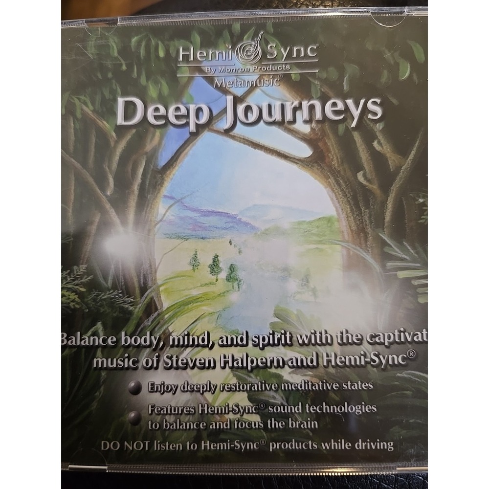 Hemi Sync DEEP JOUNEYS by Monroe Products CD Metamusic
